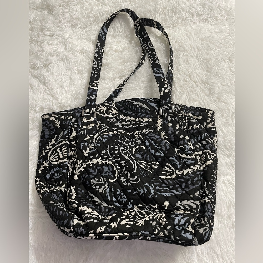 Vera Bradley Glenna shoulder bag paisley Noir, new without tags